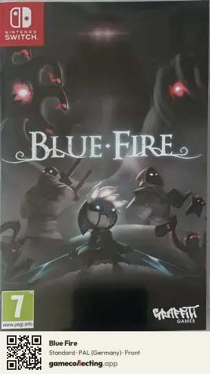 Blue Fire Nintendo Switch, Germany box front
