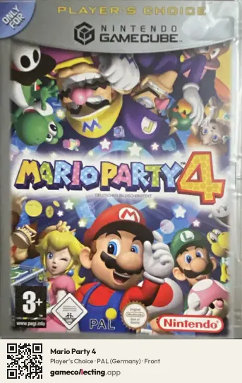 Mario Party 4 Nintendo GameCube, Germany box front