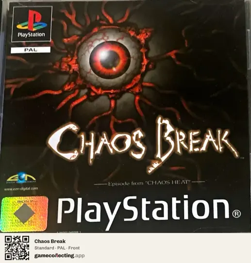 Chaos Break PlayStation, PAL box front