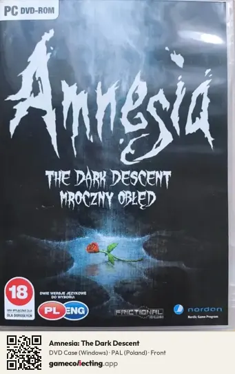 Amnesia: The Dark Descent Computer, Poland box front