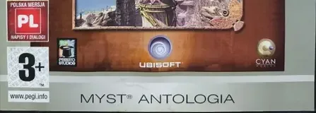 Myst Trilogy, the PEGI square on its front