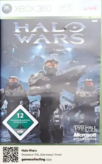 Halo Wars Xbox 360, Germany box front