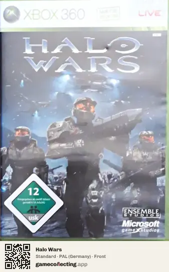 Halo Wars Xbox 360, Germany box front
