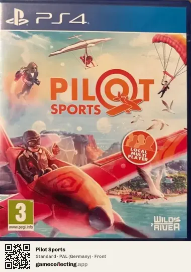 Pilot Sports PlayStation 4, Germany box front