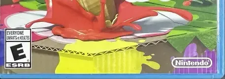 Paper Mario: Color Splash, the ESRB box on its front