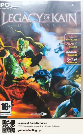Legacy of Kain: Defiance Computer, Poland box front