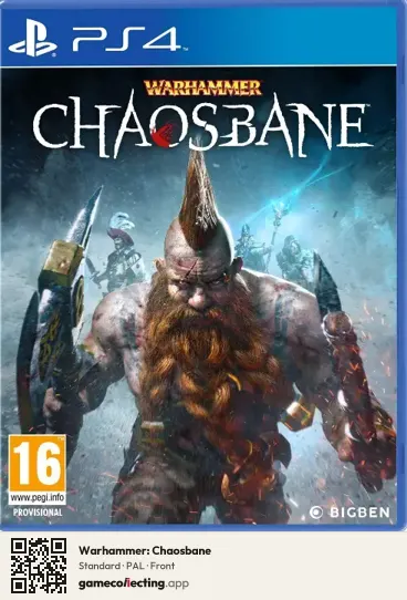 Warhammer: Chaosbane PlayStation 4, PAL box front