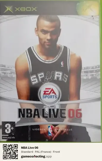 NBA Live 06 Xbox, France box front