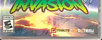 Marvel Cosmic Invasion, the ESRB box on its front