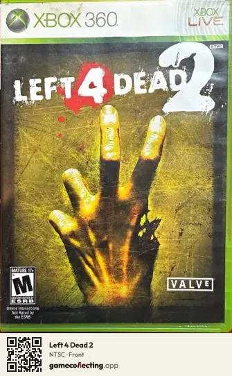 Left 4 Dead 2 Xbox 360, NTSC box front