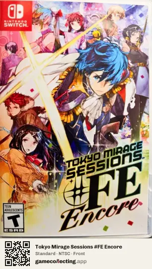 Tokyo Mirage Sessions #FE Encore Nintendo Switch, NTSC box front