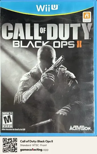 Call of Duty: Black Ops II Nintendo Wii U, NTSC box front