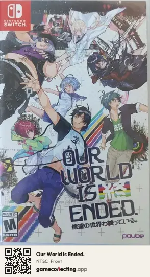 Our World Is Ended. Nintendo Switch, NTSC box front