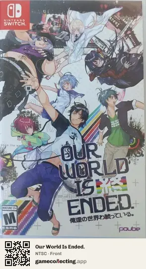 Our World Is Ended. Nintendo Switch, NTSC box front