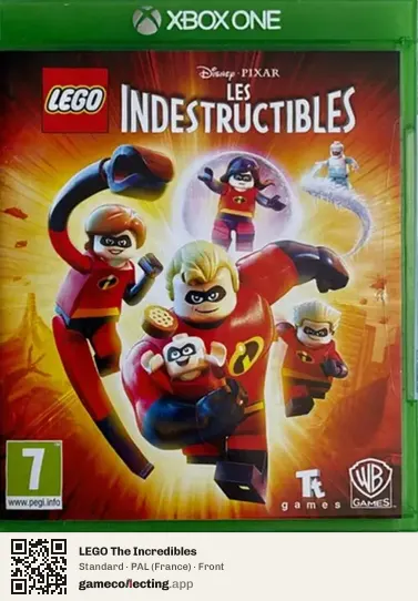 LEGO The Incredibles Xbox One, France box front