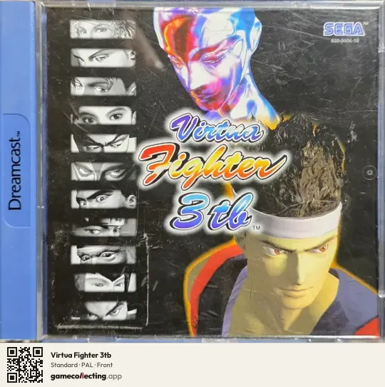 Virtua Fighter 3tb Sega Dreamcast, PAL box front