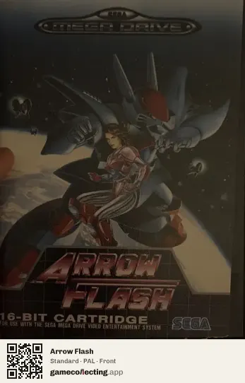 Arrow Flash Sega Mega Drive / Genesis, PAL box front