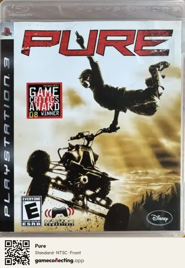Pure PlayStation 3, NTSC box front