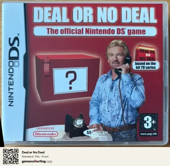 Deal or No Deal Nintendo DS, PAL box front