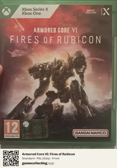 Armored Core VI: Fires of Rubicon Xbox Series X, Italy box front