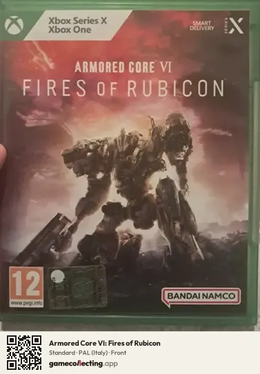 Armored Core VI: Fires of Rubicon Xbox Series X, Italy box front