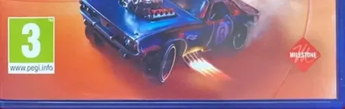 Hot Wheels Unleashed, the USK square on its front