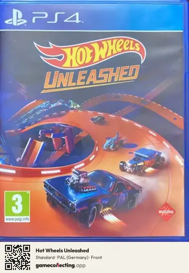 Hot Wheels Unleashed PlayStation 4, Germany box front