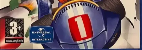 Crash Nitro Kart, the PEGI square on its front
