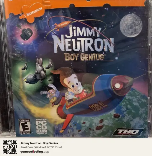 Jimmy Neutron: Boy Genius Computer, NTSC box front