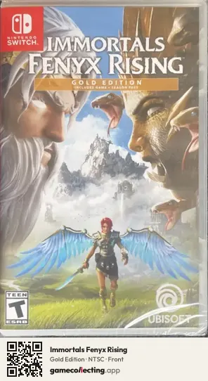 Immortals Fenyx Rising Nintendo Switch, NTSC box front
