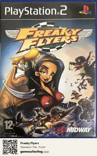 Freaky Flyers PlayStation 2, PAL box front