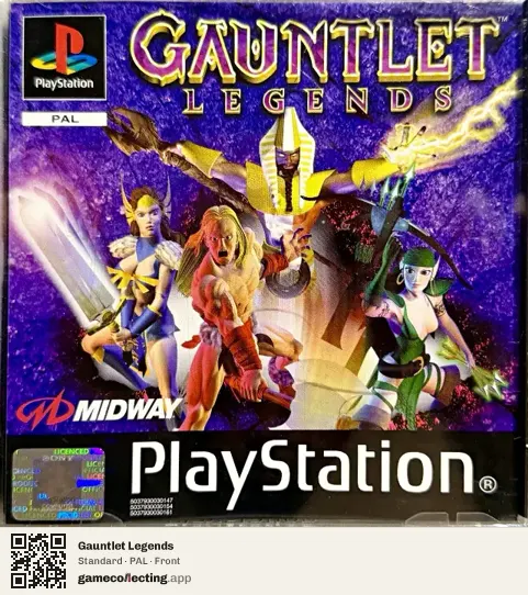 Gauntlet Legends PlayStation, PAL box front