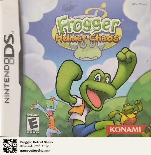 Frogger: Helmet Chaos Nintendo DS, NTSC box front