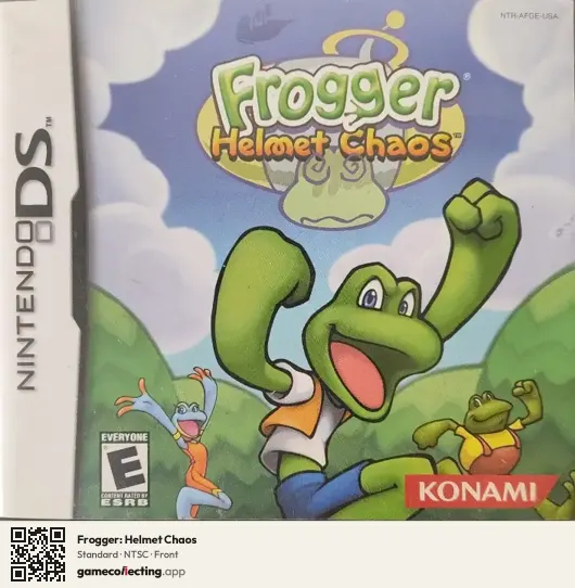 Frogger: Helmet Chaos Nintendo DS, NTSC box front