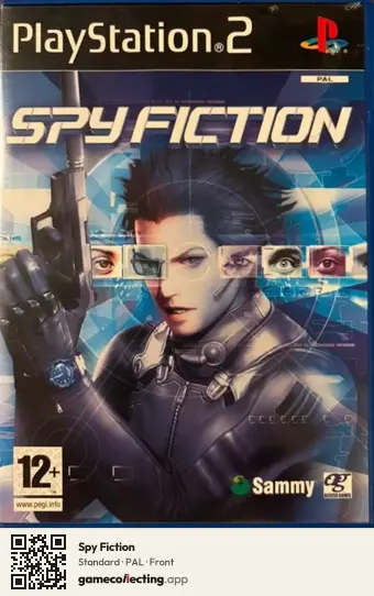 Spy Fiction PlayStation 2, PAL box front