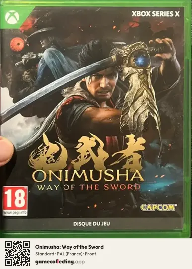 Onimusha: Way of the Sword Xbox Series X, France box front