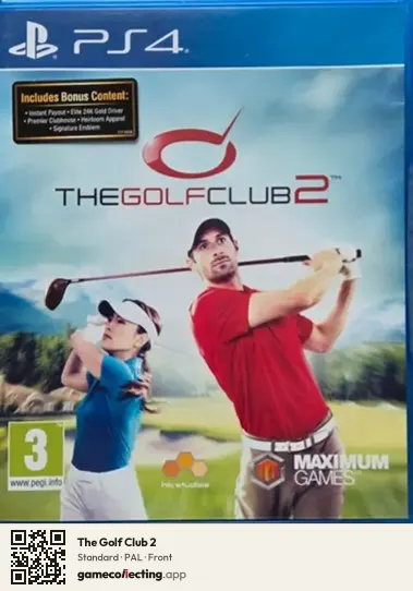 The Golf Club 2 PlayStation 4, PAL box front