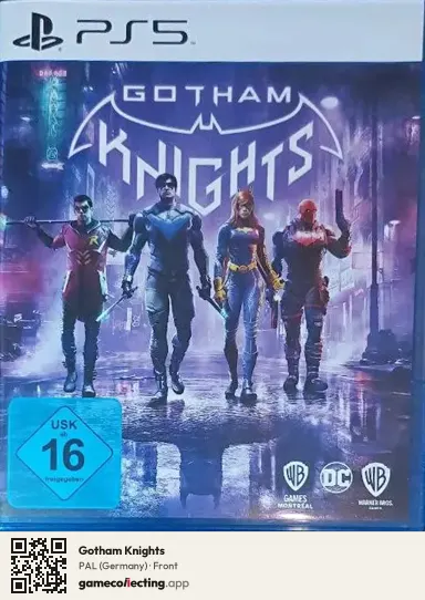Gotham Knights PlayStation 5, Germany box front
