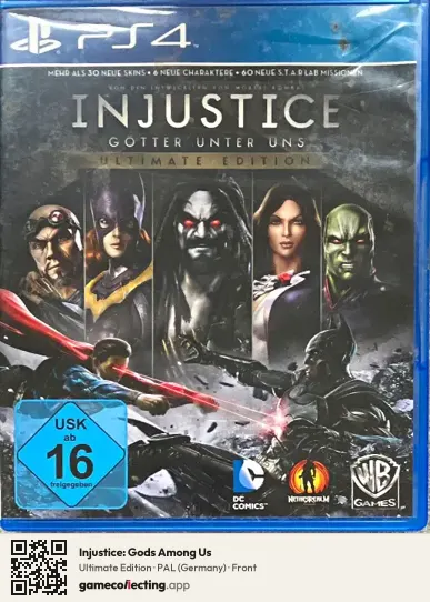 Injustice: Gods Among Us PlayStation 4, Germany box front