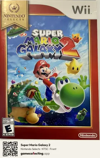 Super Mario Galaxy 2 Nintendo Wii, NTSC box front