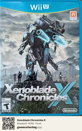 Xenoblade Chronicles X Nintendo Wii U, NTSC box front