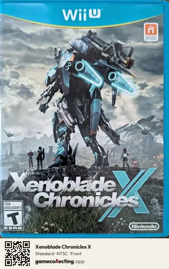 Xenoblade Chronicles X Nintendo Wii U, NTSC box front