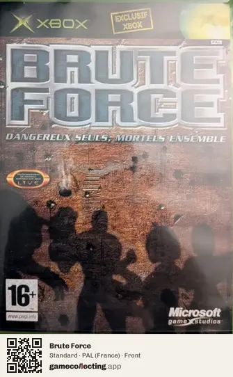Brute Force Xbox, France box front