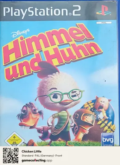 Chicken Little PlayStation 2, Germany box front