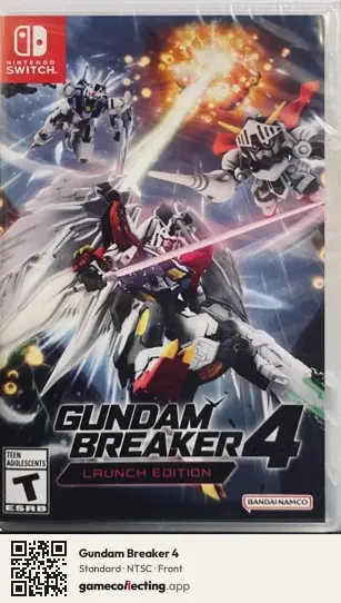 Gundam Breaker 4 Nintendo Switch, NTSC box front