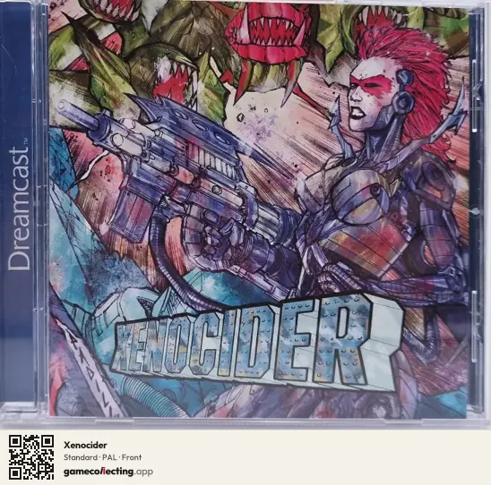 Xenocider Sega Dreamcast, PAL box front