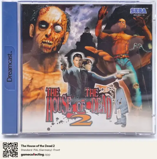 The House of the Dead 2 Sega Dreamcast, Germany box front