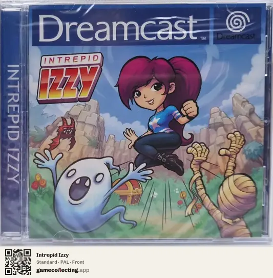 Intrepid Izzy Sega Dreamcast, PAL box front