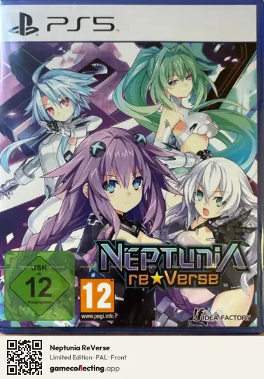 Neptunia ReVerse PlayStation 5, PAL box front