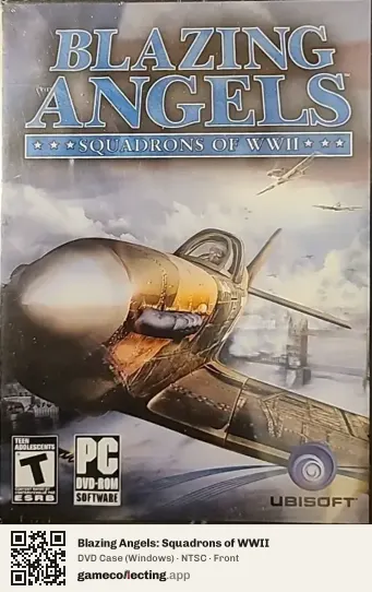 Blazing Angels: Squadrons of WWII Computer, NTSC box front